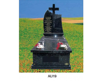 Памятник AU19 австралийский стиль