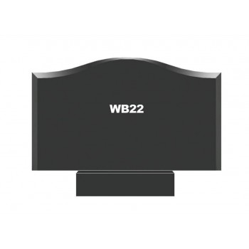 Горизонтальный памятник из гранита WB22