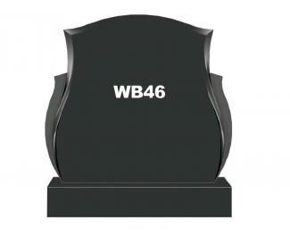 Горизонтальный памятник из гранита WB46