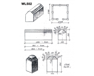 Фигурные оградки WL502