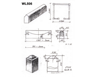 Фигурные оградки WL506