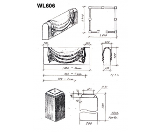 Элитные оградки WL606
